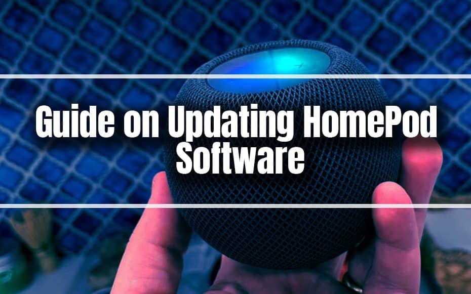 Guide on Updating HomePod Software